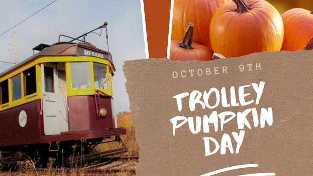 Key image for: Trolley Pumpkin Day October 9th